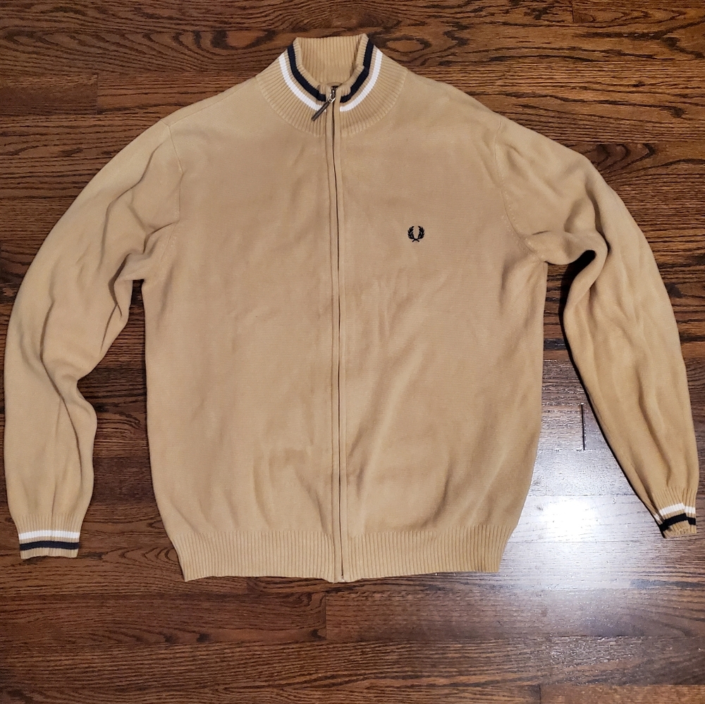 Fred Perry Zip Cardigan M